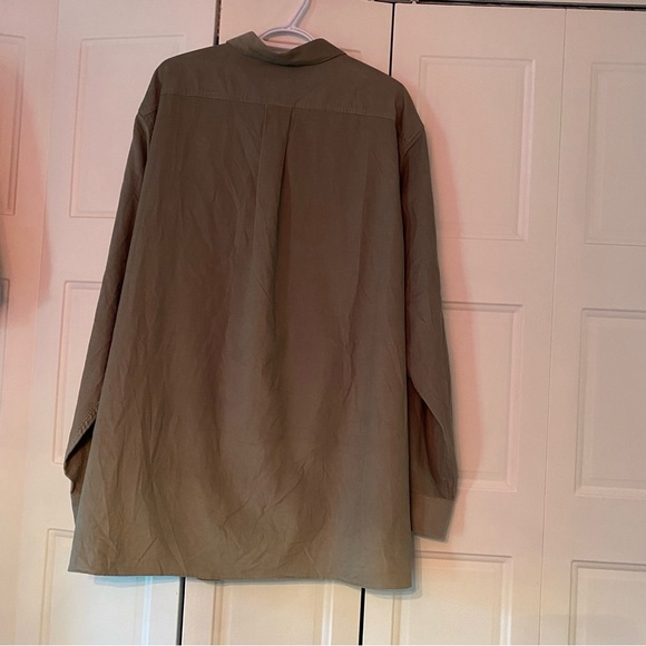 Rowm shirt long sleeve button up corduroy 100% Cotton 2XL - Picture 4 of 7